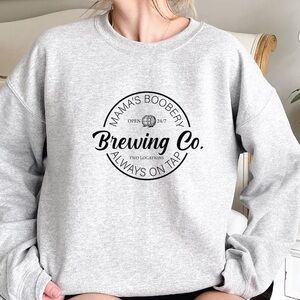 Funny Breastfeeding Mom Crewneck Sweater